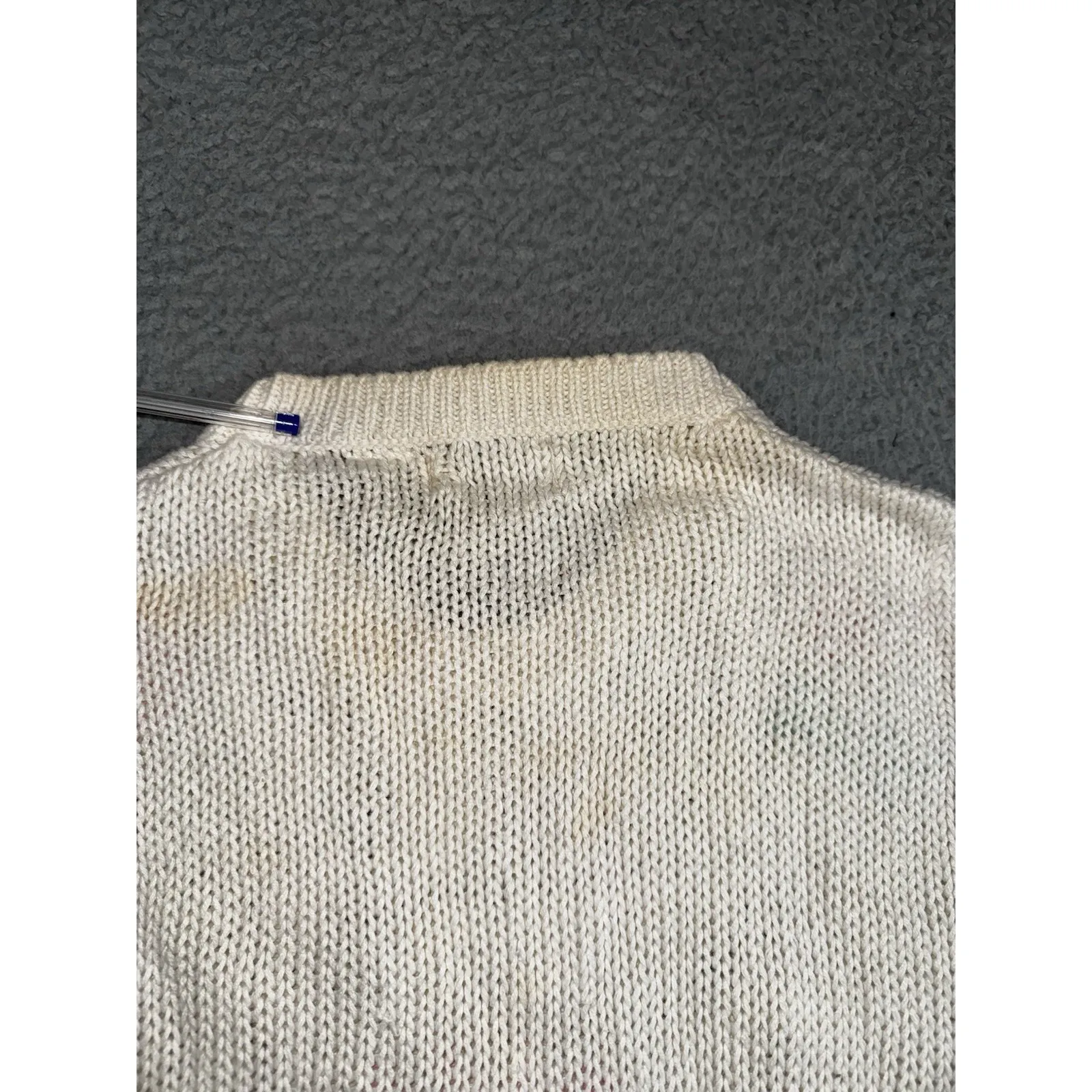 Vintage Oak Bluff Grandma Sweater Vest Women 18/20 Retro 90s‎ Teacher Tan - Image 8