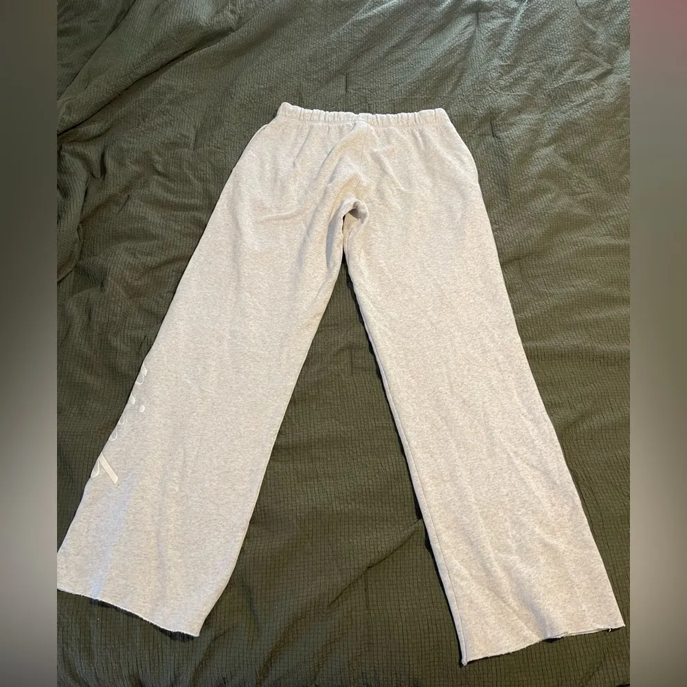 PINK beige colored flare sweatpants - Image 2