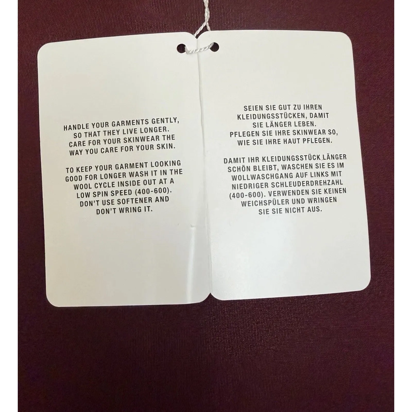 Wolford The Workout Sleeveless Top XS Port Royale Burgundy NWT Red - Image 12