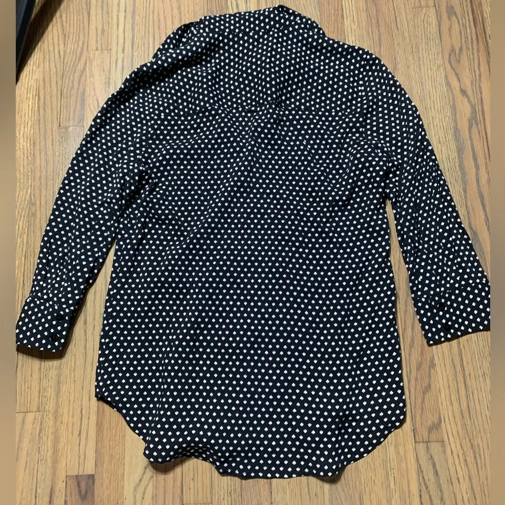 NWT L’AGENCE XS blouse button up spade - Image 5