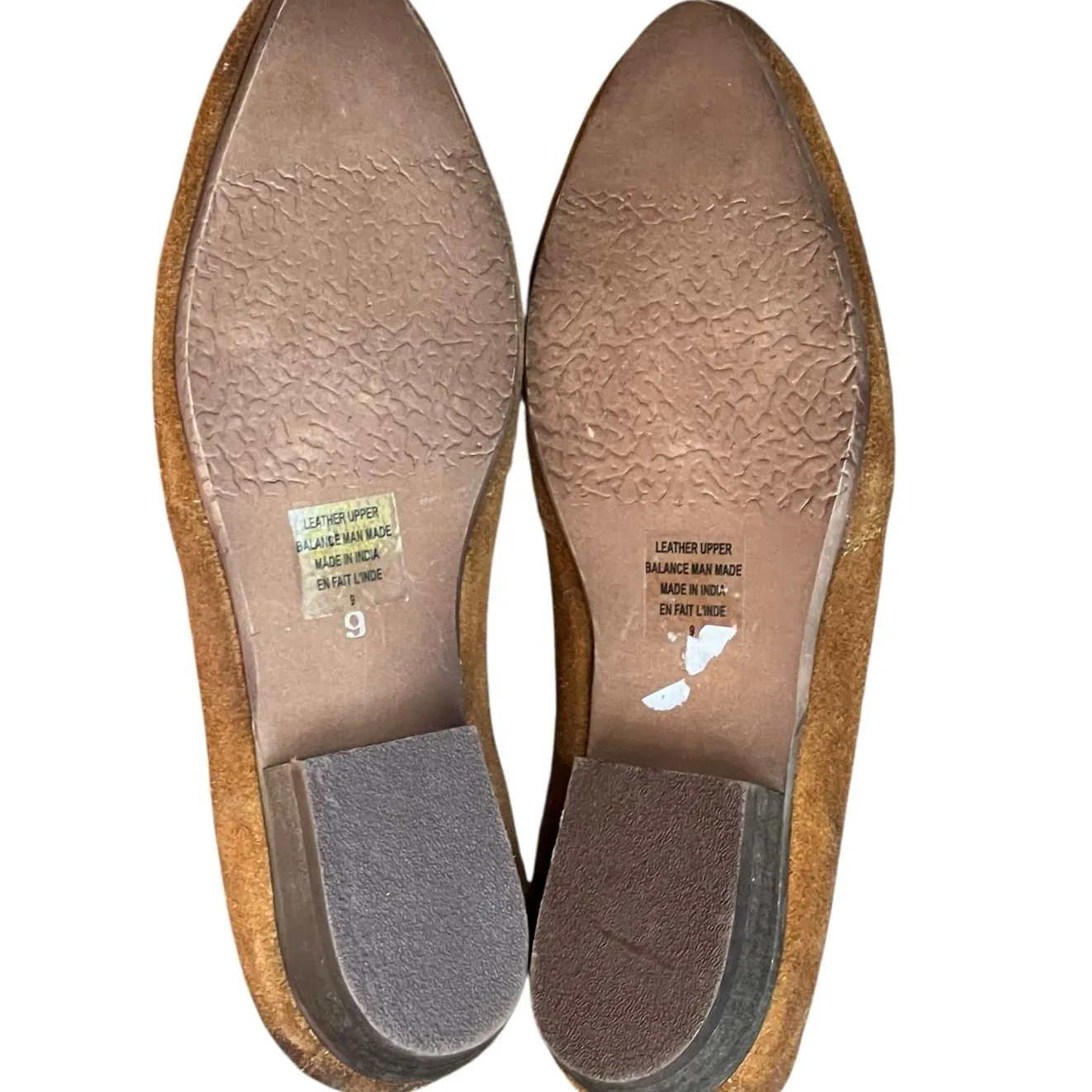 Seychelles Skein Loafer Shoes Women 9 Cognac Brown Nubuck Leather Modern Classic - Image 11