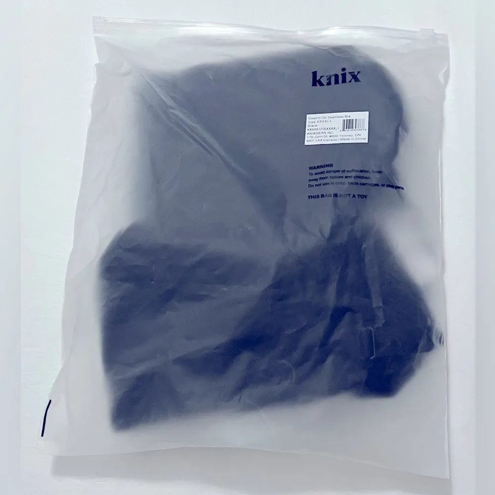 Knix Good to Go Seamless Bra Black Size undefined - Image 3