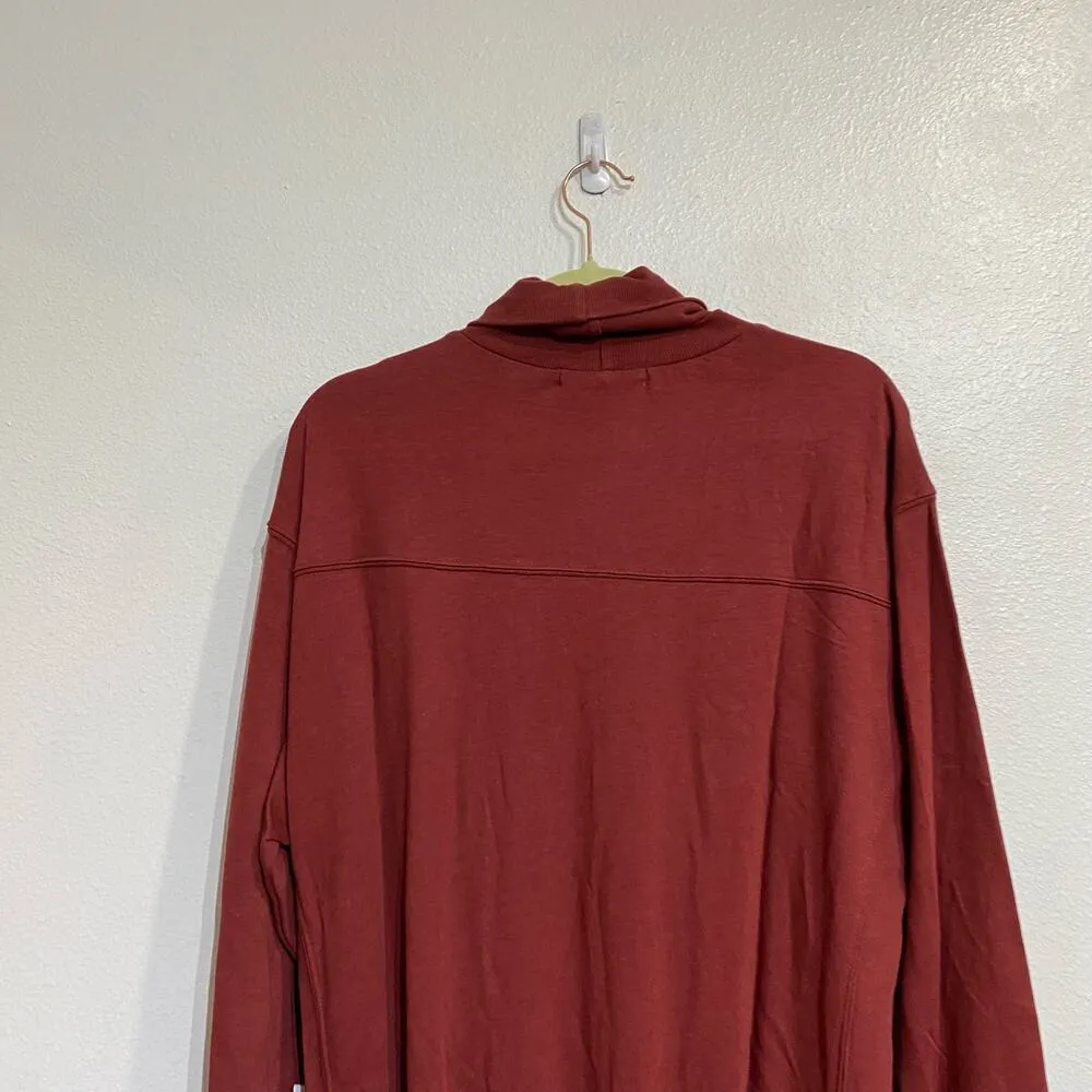 Young Fabulous & Broke Asymmetrical Turtleneck Mini Sweater Dress Sz M NWT - Image 10