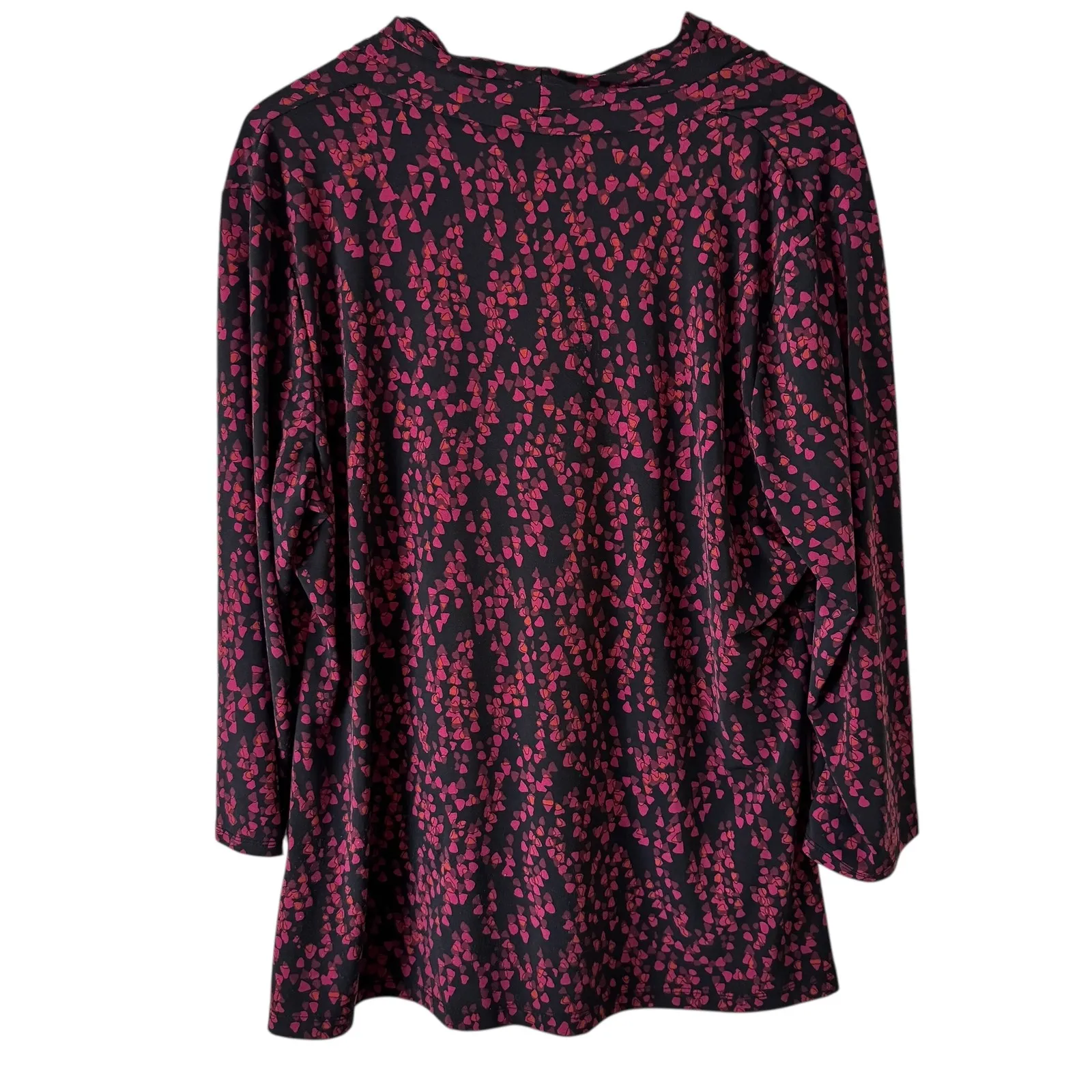 Apostrophe‎ Woman Floral Print V-Neck 3/4 Sleeve Blouse Top Plus Size 16 - 18 W - Image 8