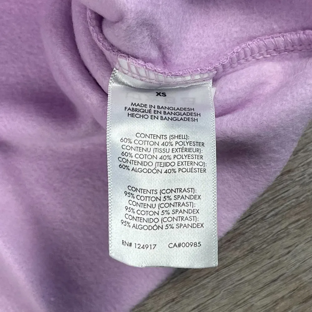 We Wore What NEW  Women's Cropped Sweatshirt Size XS Lilac - Image 3