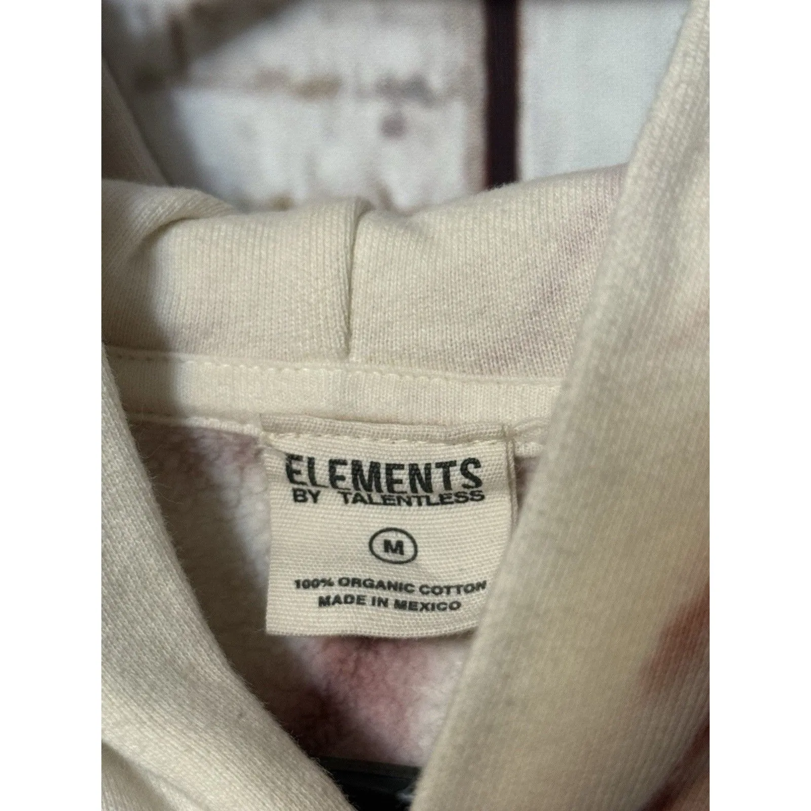 Elements By Talentless Screw Love Oversized Sweatshirt Graphic TieDye Sze Medium Red - Image 2