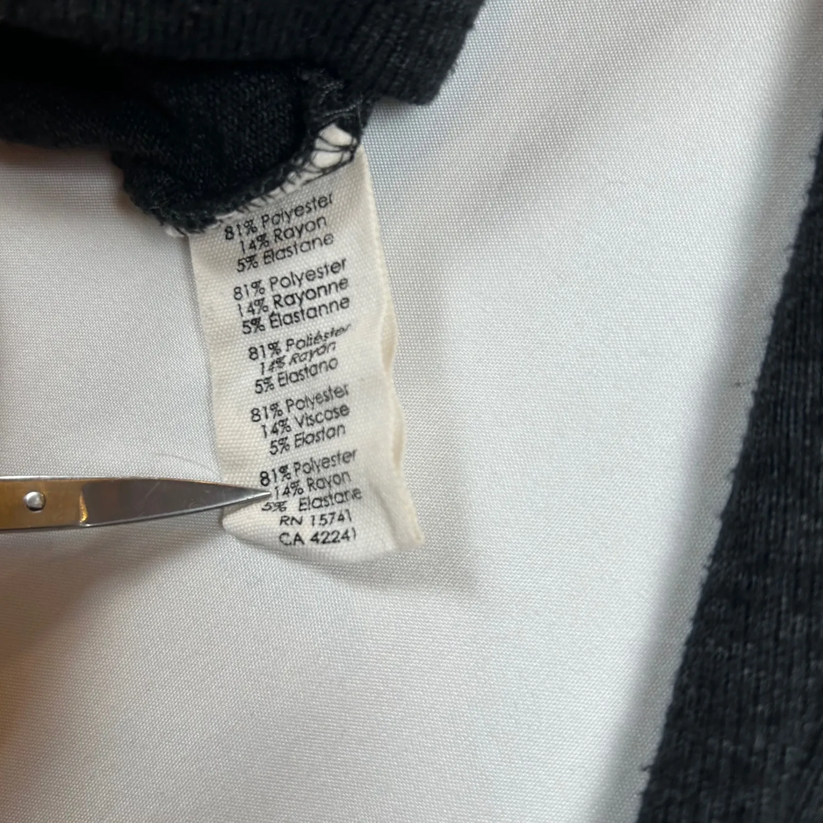 P.J.Salvage Mama Needs a Silent Night Hoodie Gray Womens Size S - Image 4