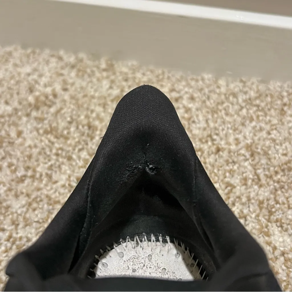 Hoka Clifton 8 Black and White Running Shoes Size 7.5 - Image 9