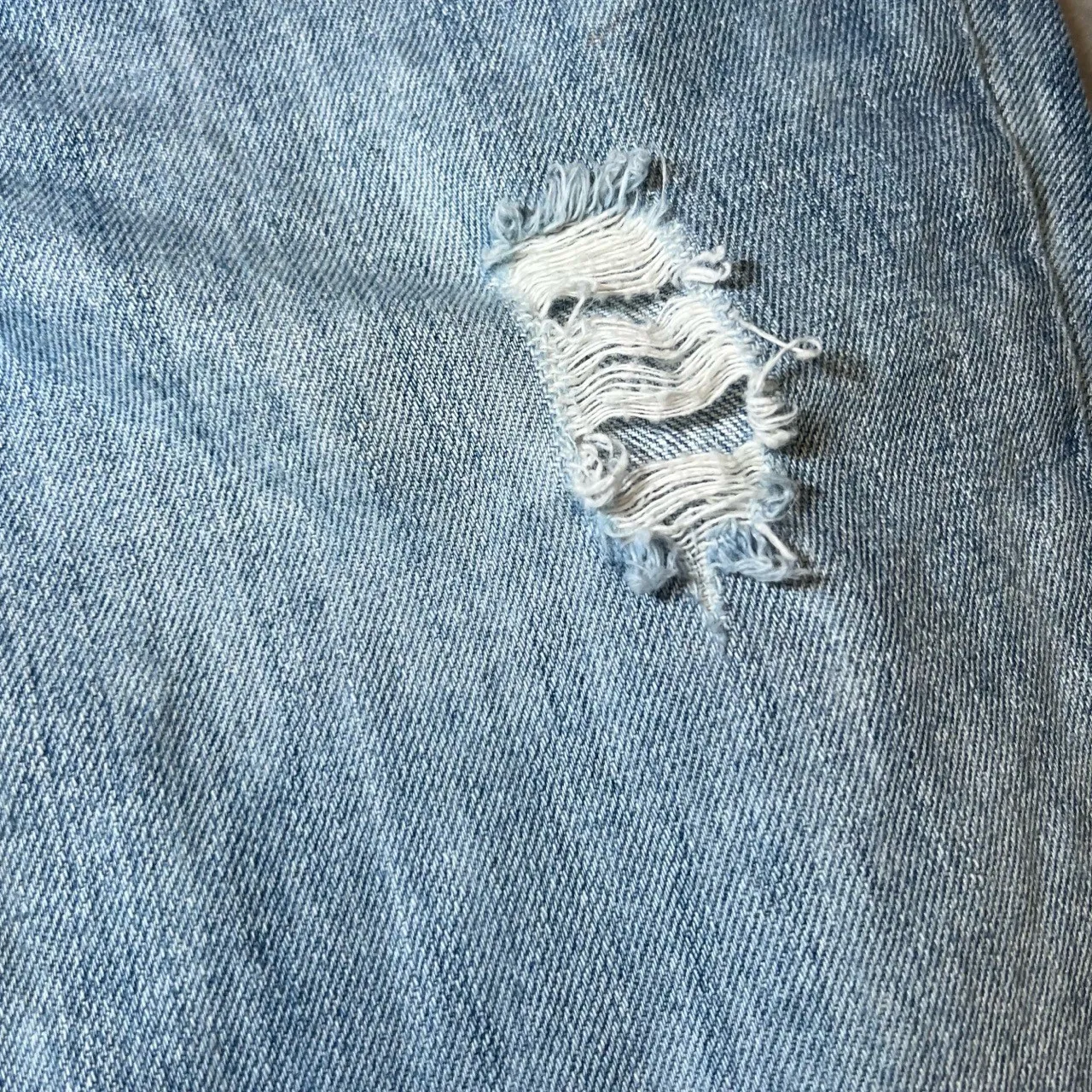 Old Navy Vintage Boy-Cut Jeans Womens Size 12 Short Low Waist Distressed Y2K - Image 12