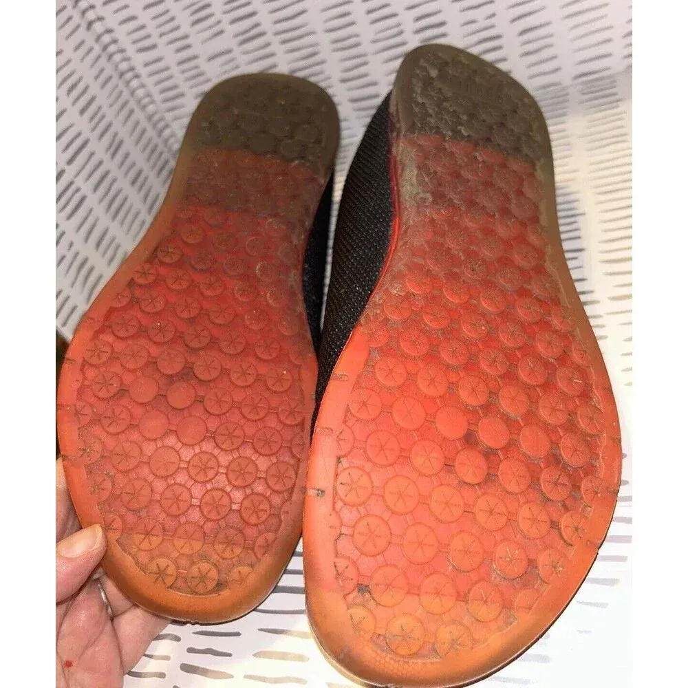 Nobull‎ Outwork Women’s Size 10.5 Black Athletic Crossfit Sneakers Red Gum Sole - Image 8