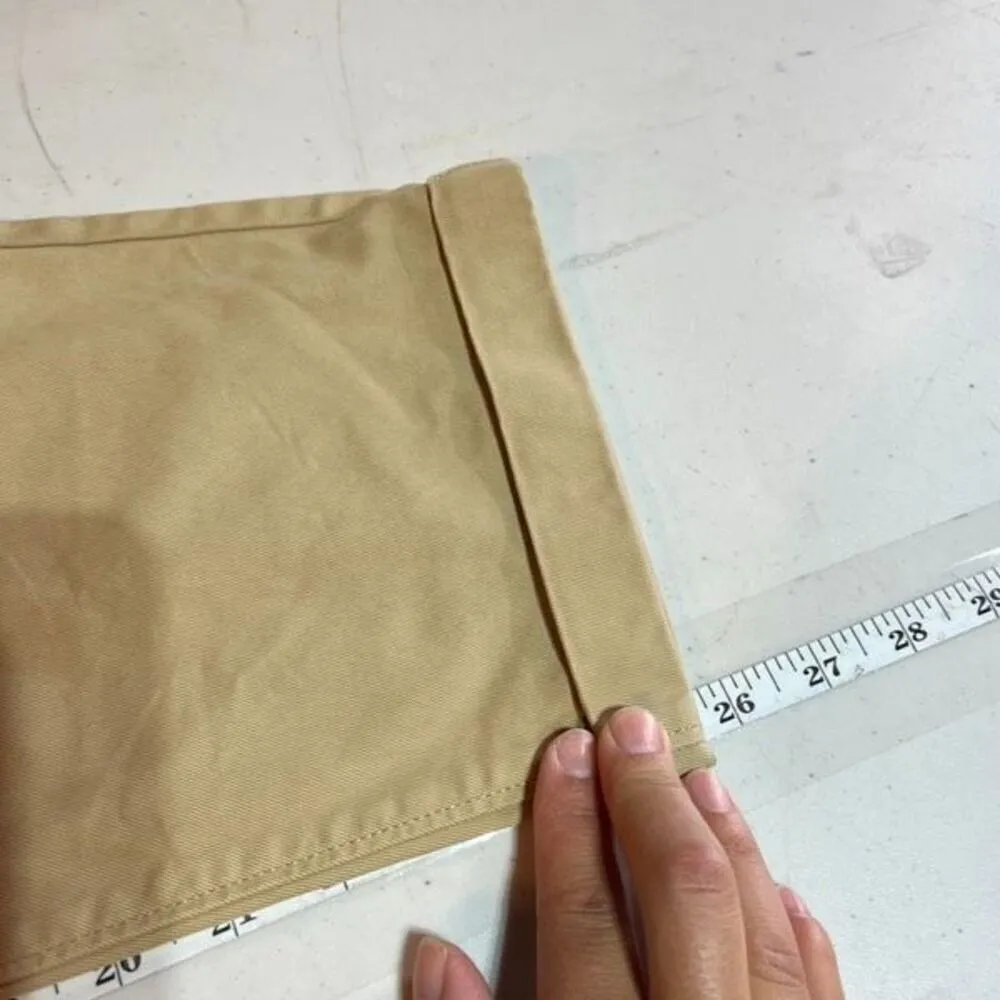 Alex Mill Standard Signature Pleated Pant Chino Tan Ankle pants Size 32 unisex - Image 12