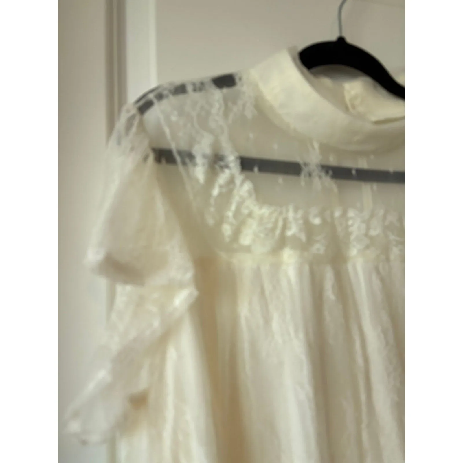 Lace Dress Shein Off White XL - Image 2