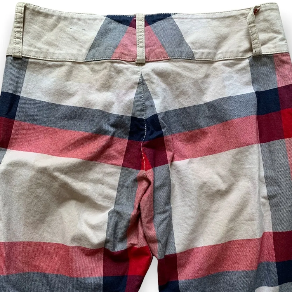 Vintage Tommy Hilfiger Wide Leg Checkered Trousers 90s / Y2k Size 7 - Image 2