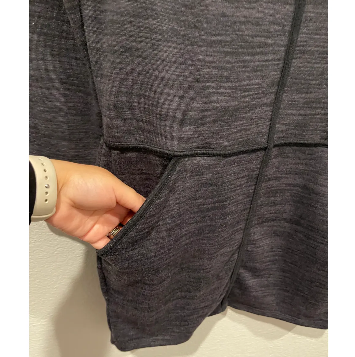 ATHLETA Black Destiny Long Sleeve Dress - Image 4