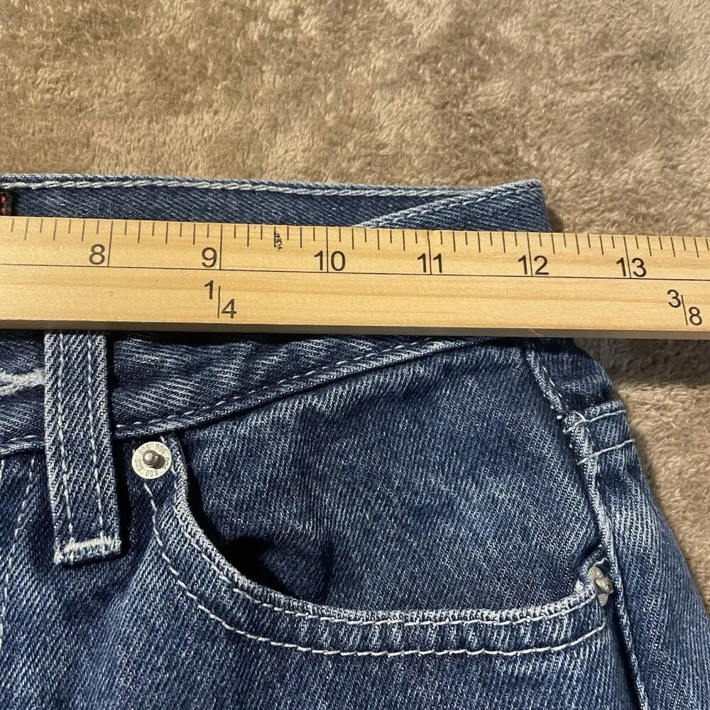 BDG Urban Outfitters Jeans Womens 25 Cowboy High Rise Straight Blue Medium Wash - Image 6