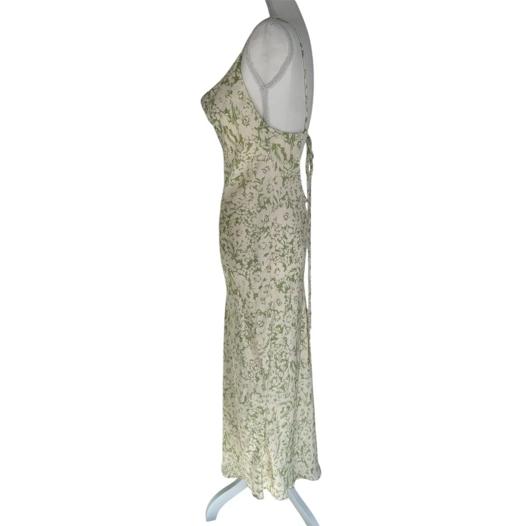 RESA Madison Dress in Bali Large New Womens Slip Midi Green - Image 5