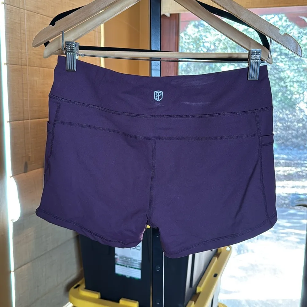 Born Primitive DOUBLE TAKE BOOTY SHORT w/ Side Pockets Size Medium Purple - Image 5