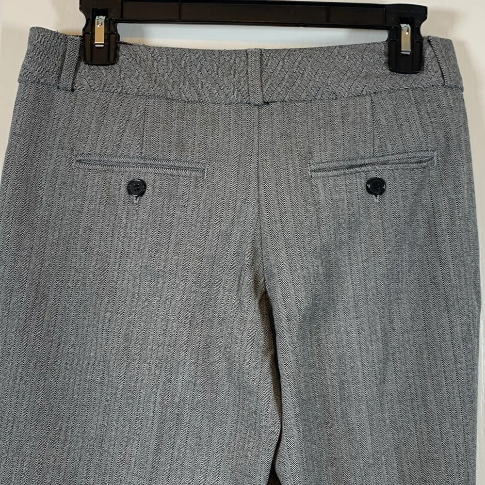 Express Black White Editor Bootcut Dress Pants Trouser Size 2 EUC #VEG-0084 - Image 5