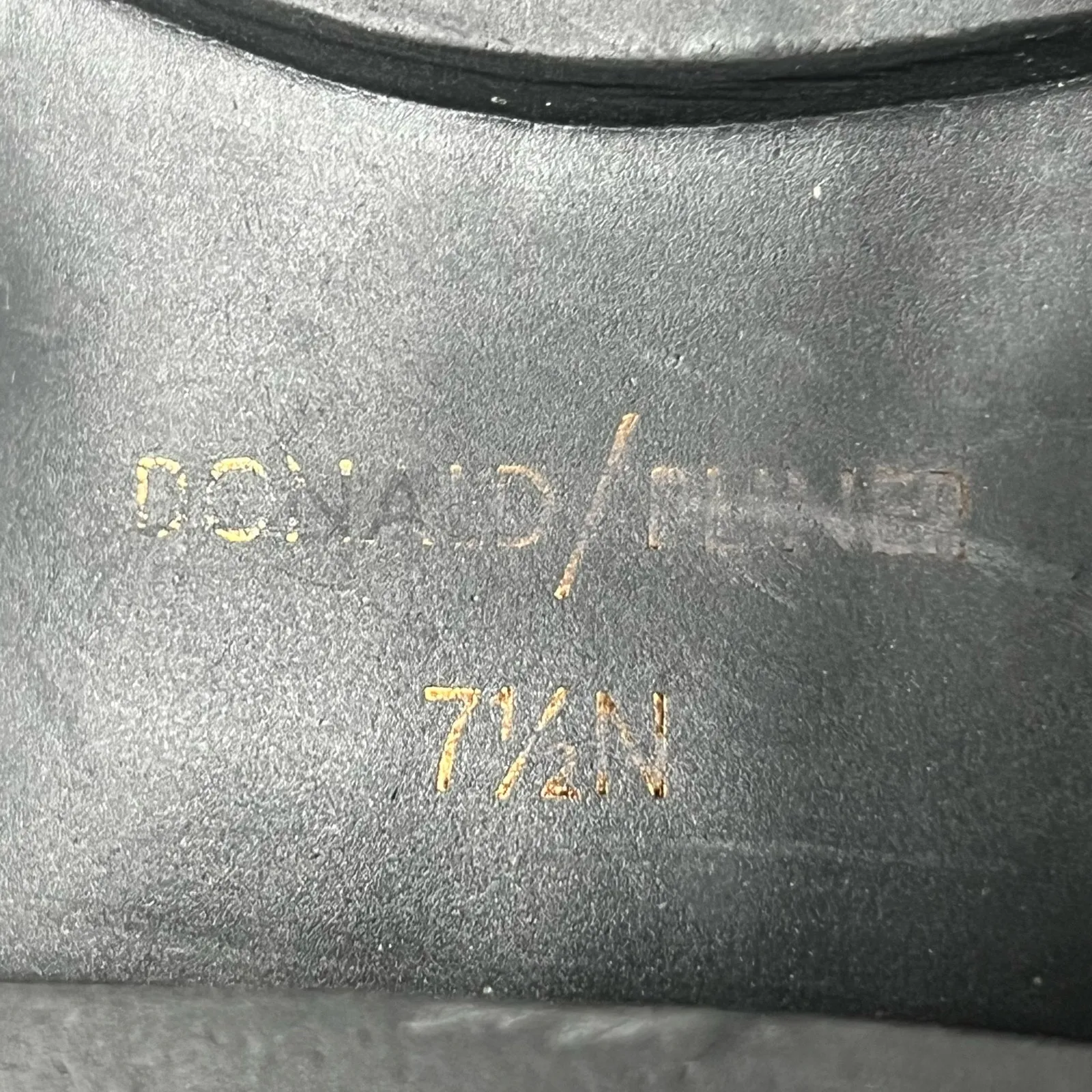 Donald Pliner Women's Elen Loafer Crinkle Patent Leather Shoes Black Size 7 1/2N - Image 8