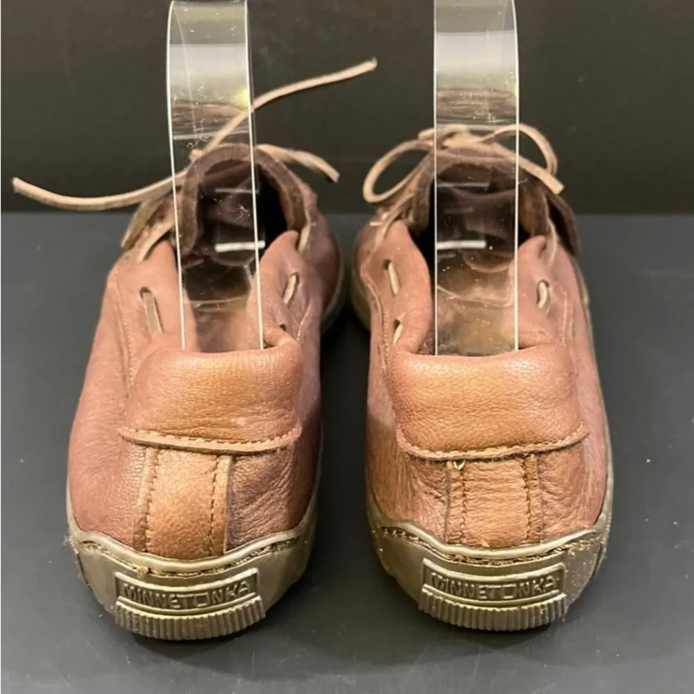 Minnetonka Moccasin Women's Brown Shoes/Loafers Size 9 SKU 5244 - Image 2