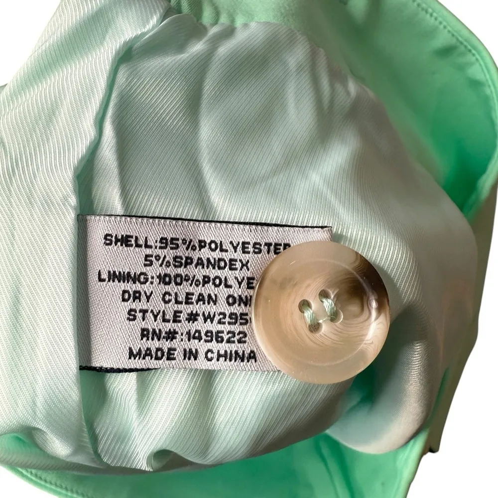 NWT WALTER BAKER Molly High Waist Twill Shorts Light Mint Greenin Size 6 Small - Image 7