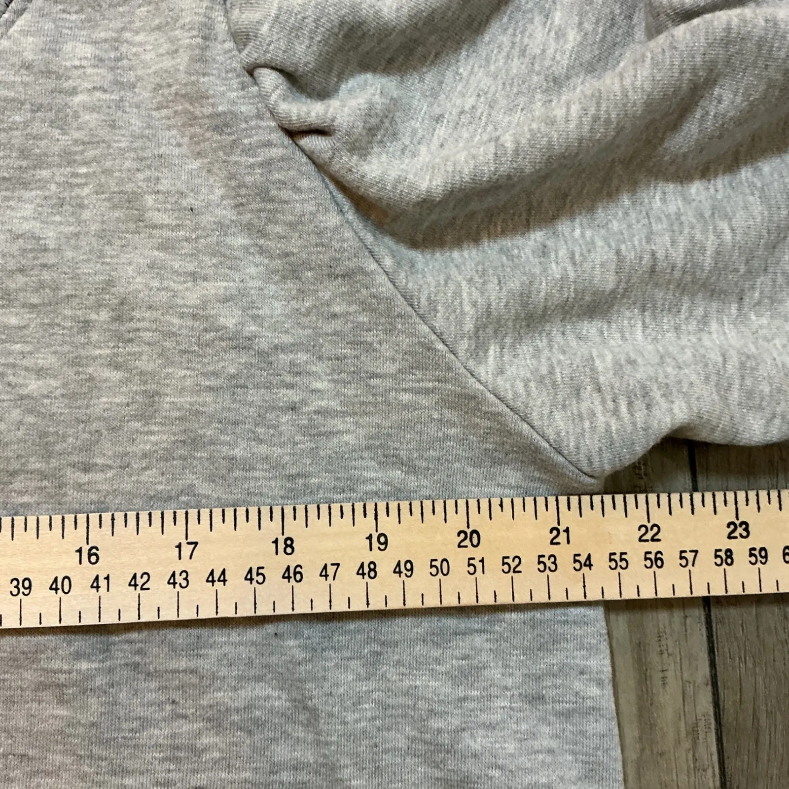 Maeve Women's Gray Pullover Sweatshirt Top with Bow Tie Blouse Size Small - Image 6