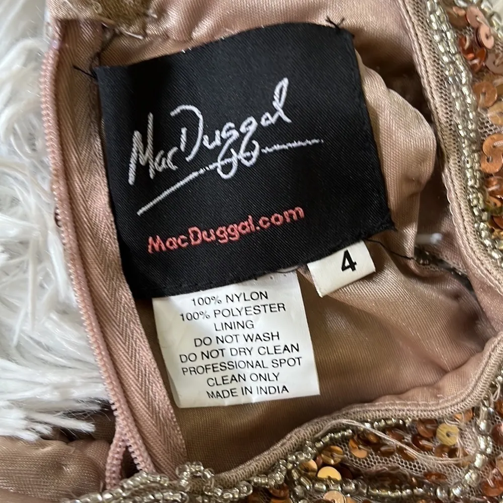 Mac Duggal Style No. 4818D evening Fall 2019 gown size 4 - Image 7