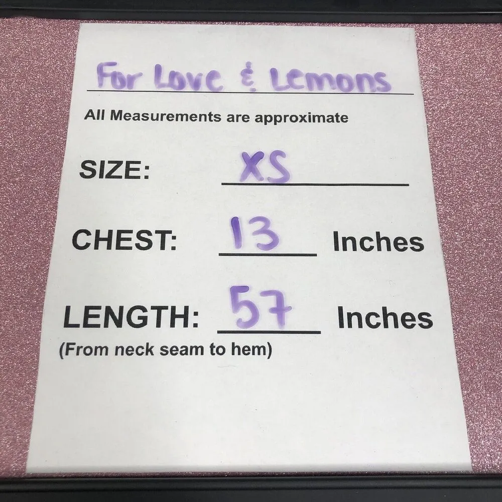 NWT For Love & Lemons Temecula Maxi Dress in Rainsong Light Blue Size XS - Image 12