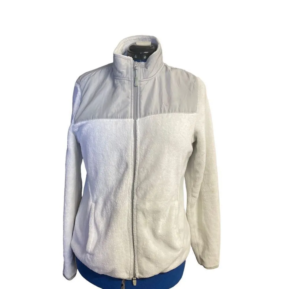 DANSKIN Women’s Jacket Size Large‎ Gray & White Size Large - Image 2