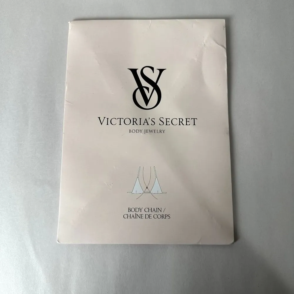 Victoria's Secret  Swim Body Chain Jewelry Womens Gold Tone Body Jewlery Charm - Image 3