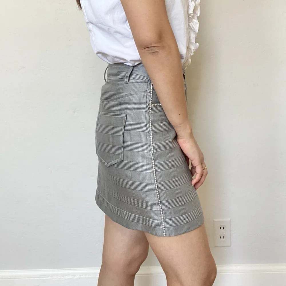 Ganni Paloma embellished mini skirt - Image 3