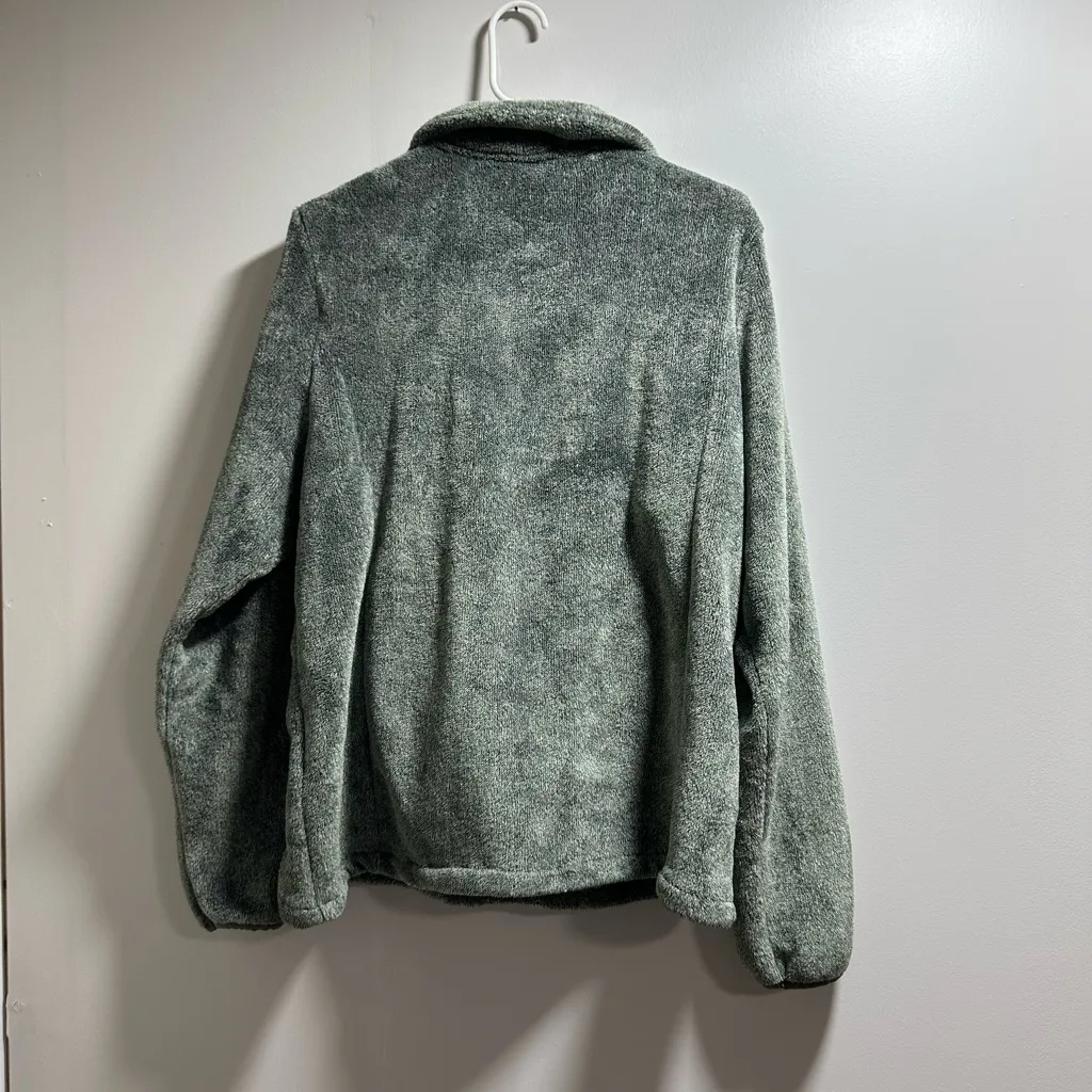 Gerry Weber Charcoal Teddy Jacket Green Size XL - Image 2