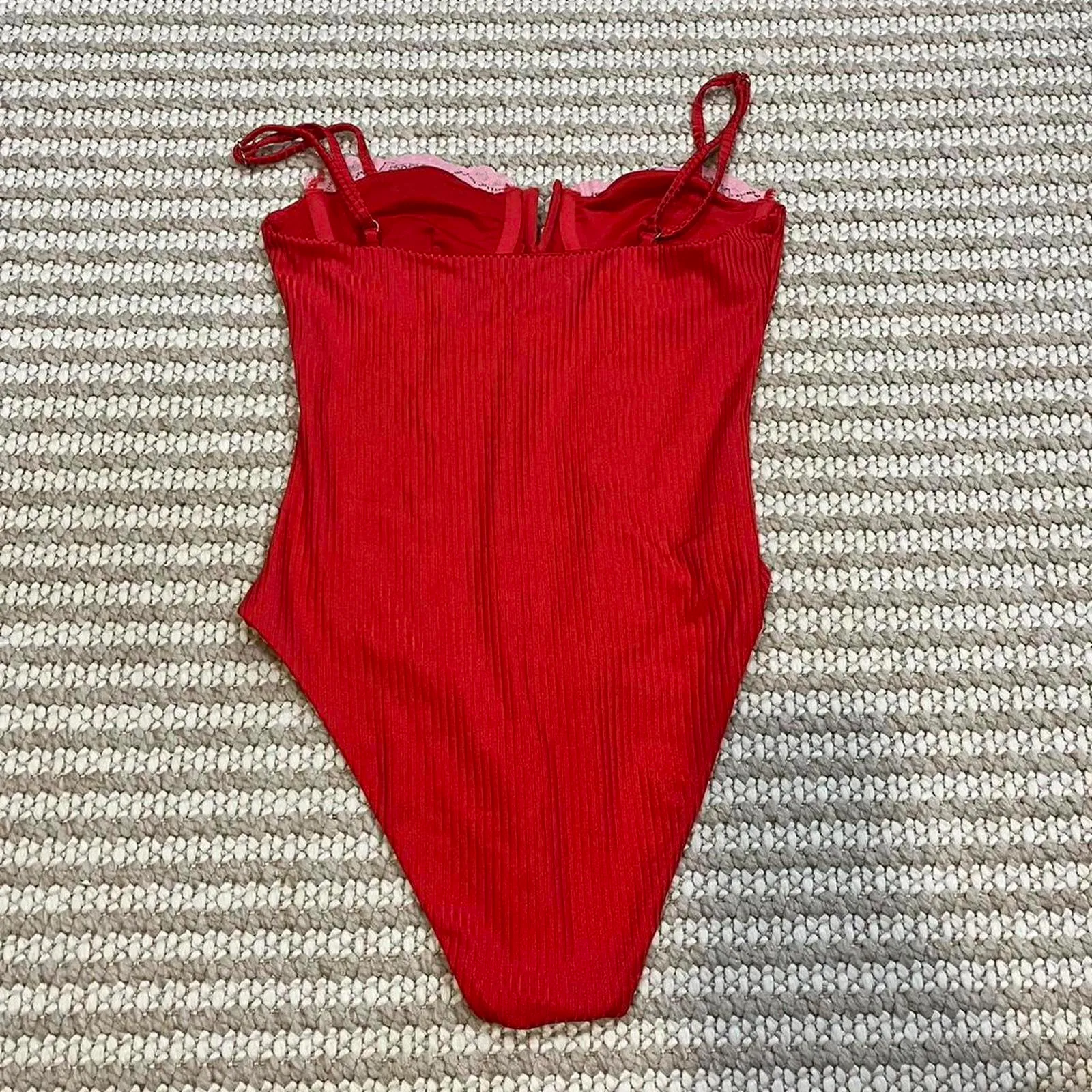 Beach Riot One Piece Lace Holly Jolly - Image 7