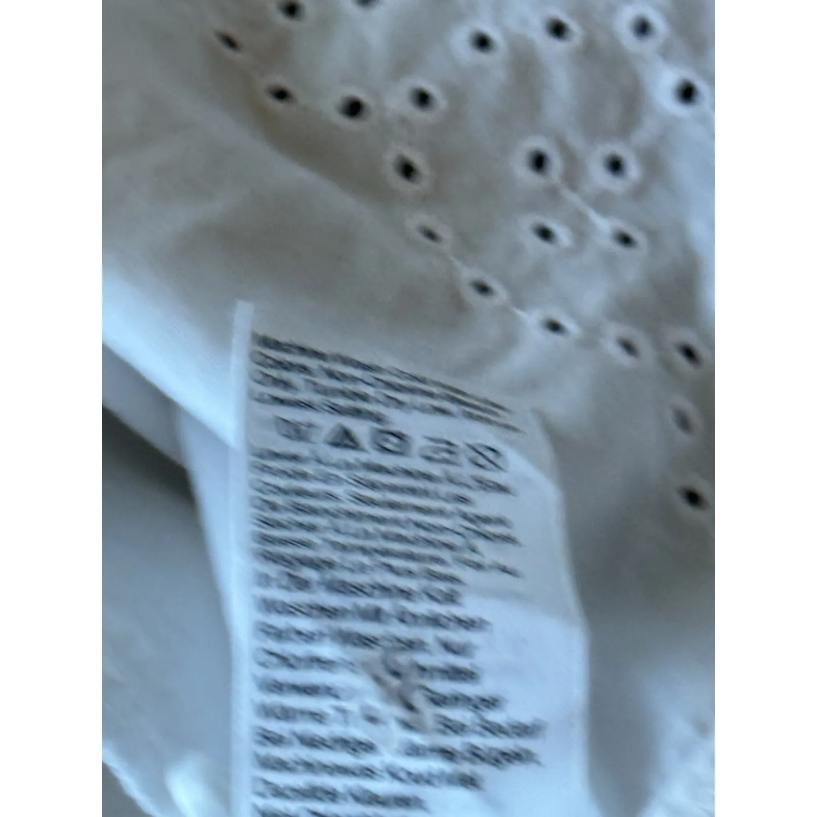 J.Crew Jolie Dress White Eyelet Embroidered Regenerative‎ Cotton Poplin Size 2X - Image 6