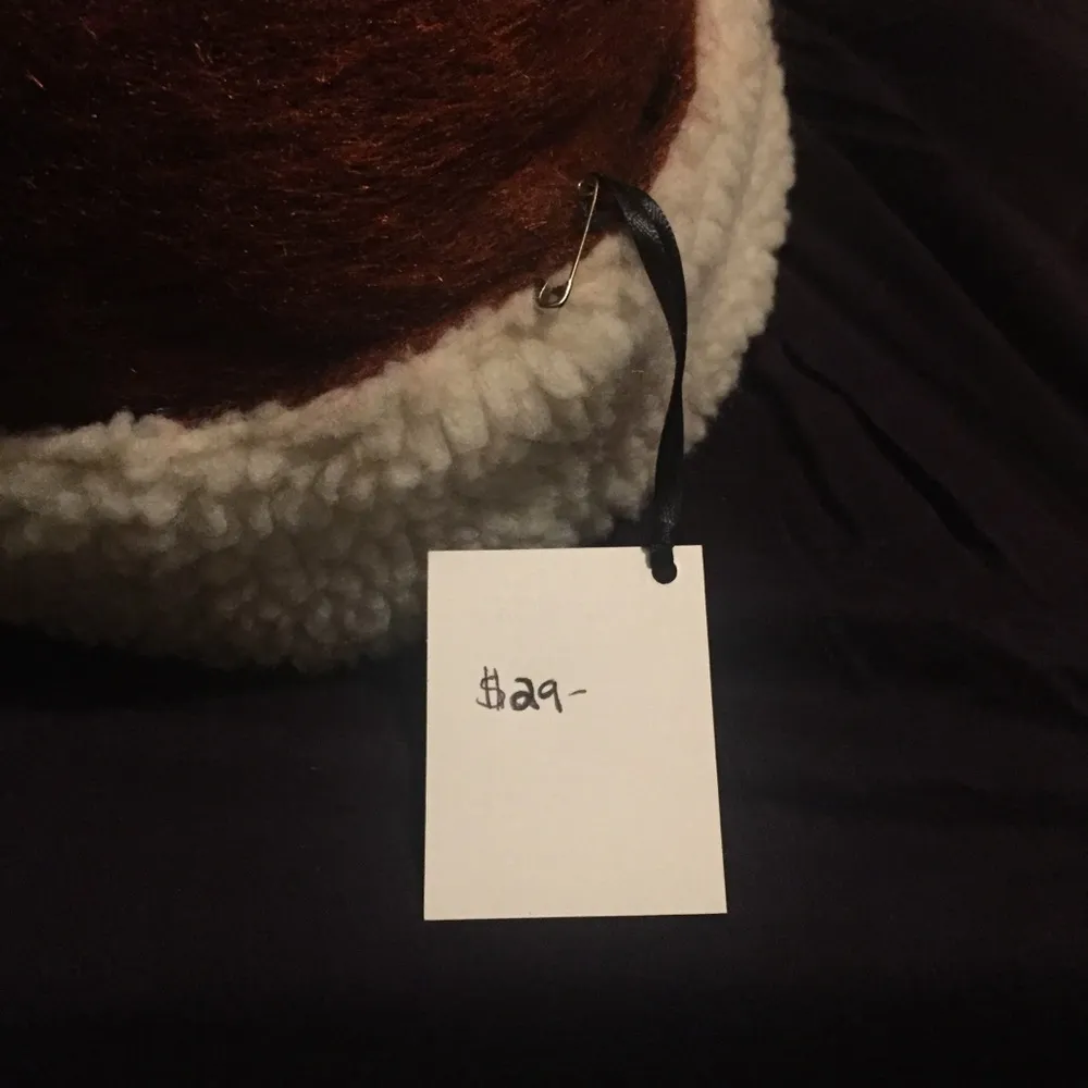 Burnt Orange Red Alpaca and Sherpa Linned Hat NWT - Image 6