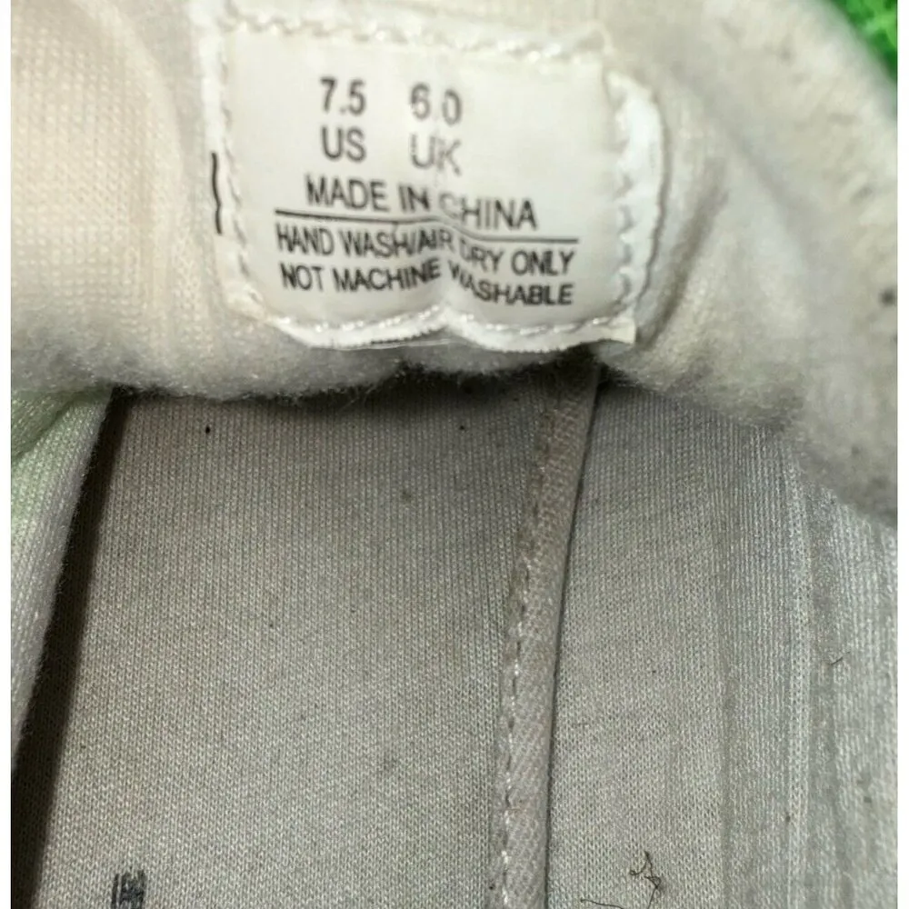 Bradford Exchange Green M&M Sneakers Womens Size 7.5 Shoes Low Top Canvas - Image 8