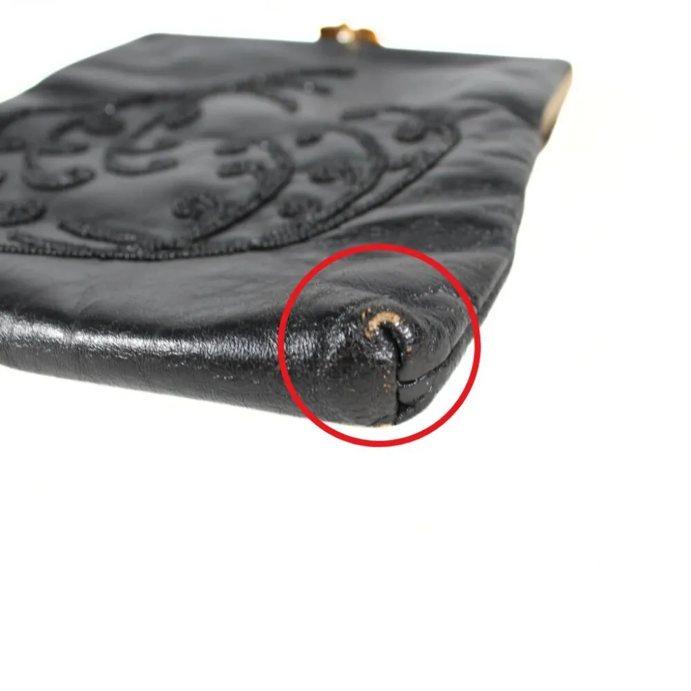 Rare Vintage Walborg Belgium Black Beaded Evening Bag Art Deco - Image 5