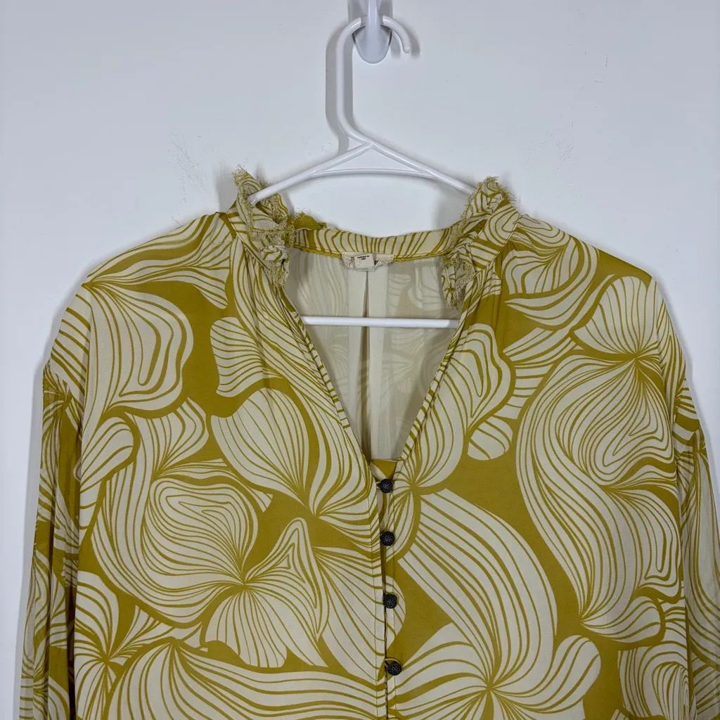 Anthropologie Pilcro Long Sleeve Blouse Size XXS - Image 5