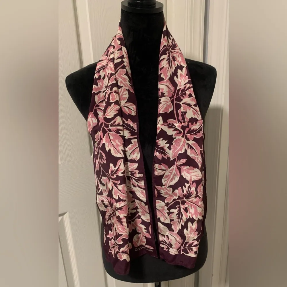 Carole Little Floral Silk Scarf - Image 2
