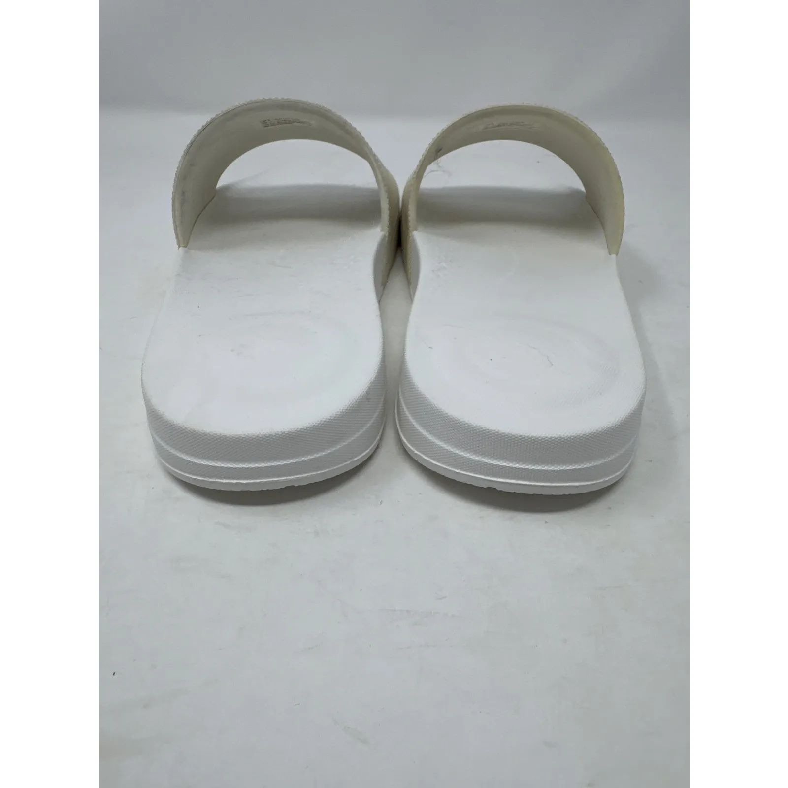Brand New, Fitflop Women's Size 11 White Rubber Slip On Slides Sandals Pillow - Image 6