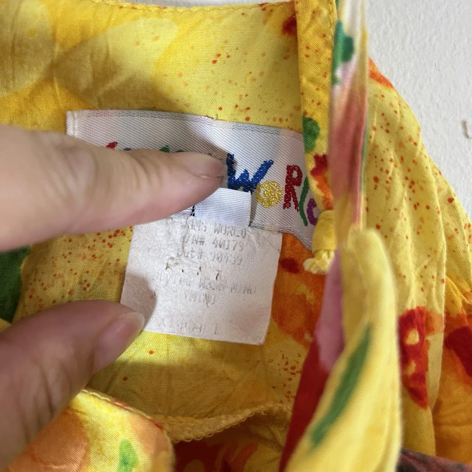 Jams World Women’s XS Tropical Floral Fish Slip Camisole Dress Hawaii Boho Belt - Image 5