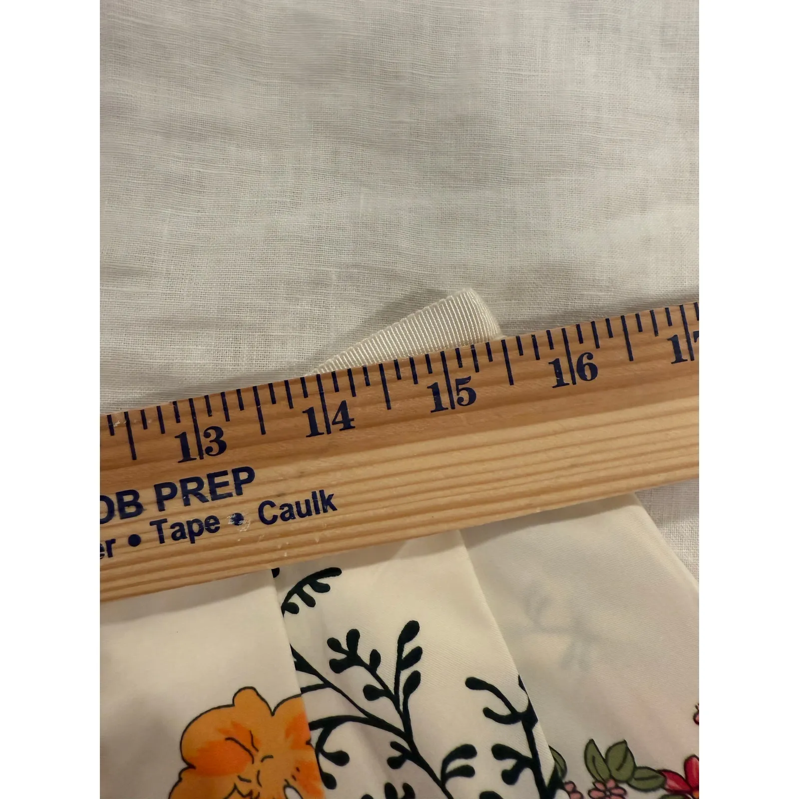 Old Navy Pleated Satin Mini Skirt Striped Floral Cream Women's Size 10 - Image 7