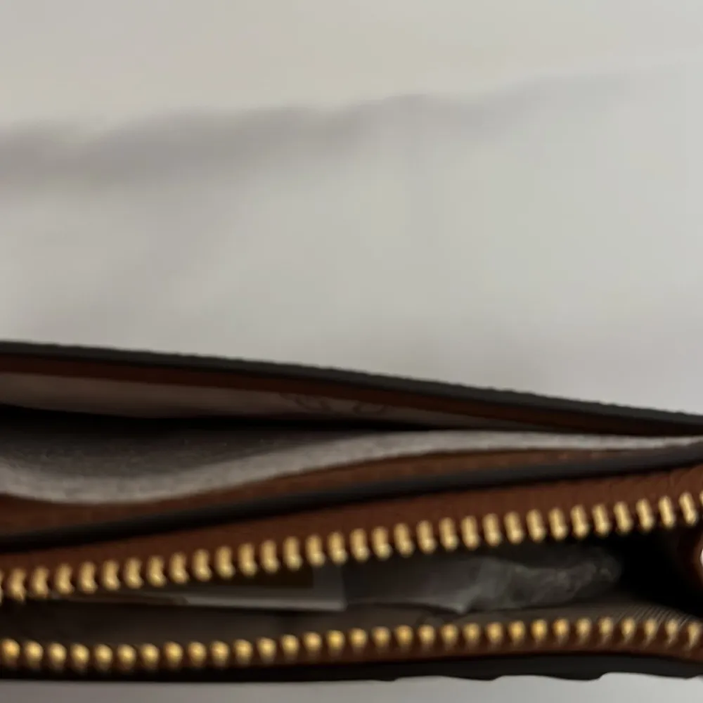 Jet set card case MK logo brown with pink, red & brown logo NWT - Image 7