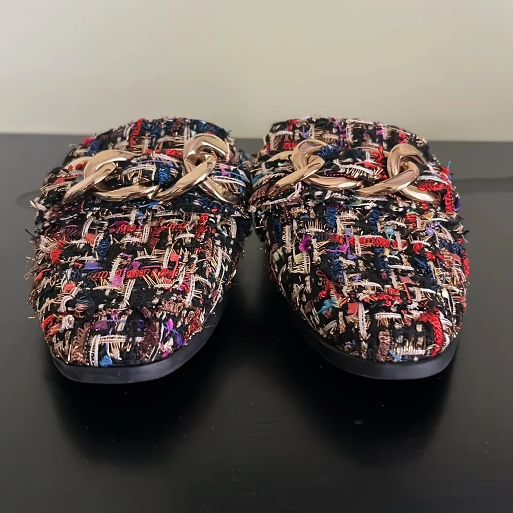 STEVE MADDEN
Cassady Loafer Mule in White Multi - Image 5