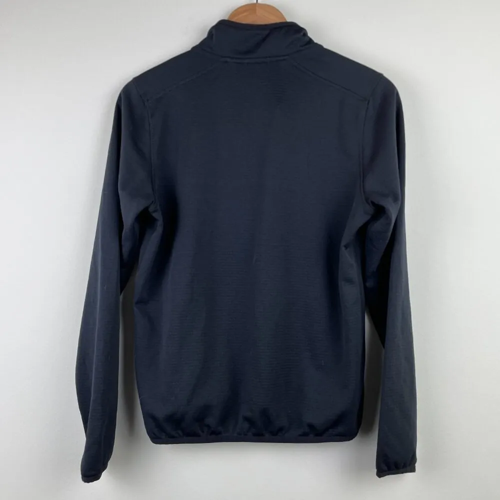 Merrell Women's Fitted 1/4 Zip Athletic Pullover Jacket in Black, Size Small - Image 5