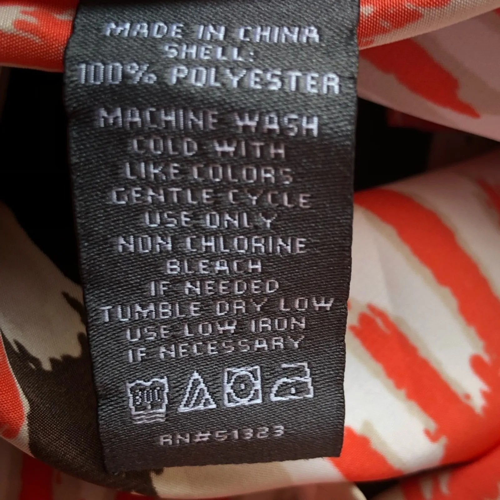 Vince Camuto Safari Tribal Caftan Top Medium Oversized Boho Scoop Neck - Image 16