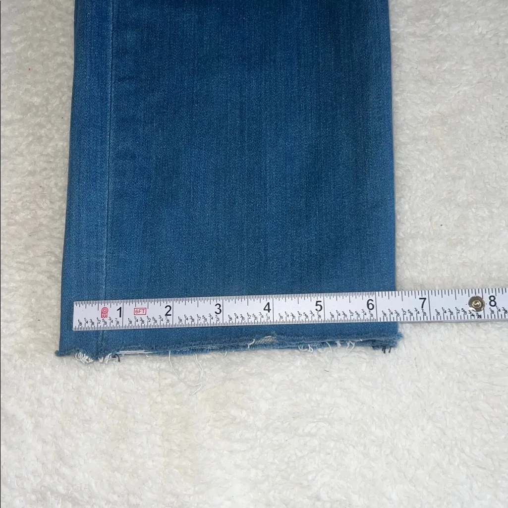 Frank & Eileen “Wicklow” Italian Denim Crop Pants Blue Size 4 NWOT - Image 8