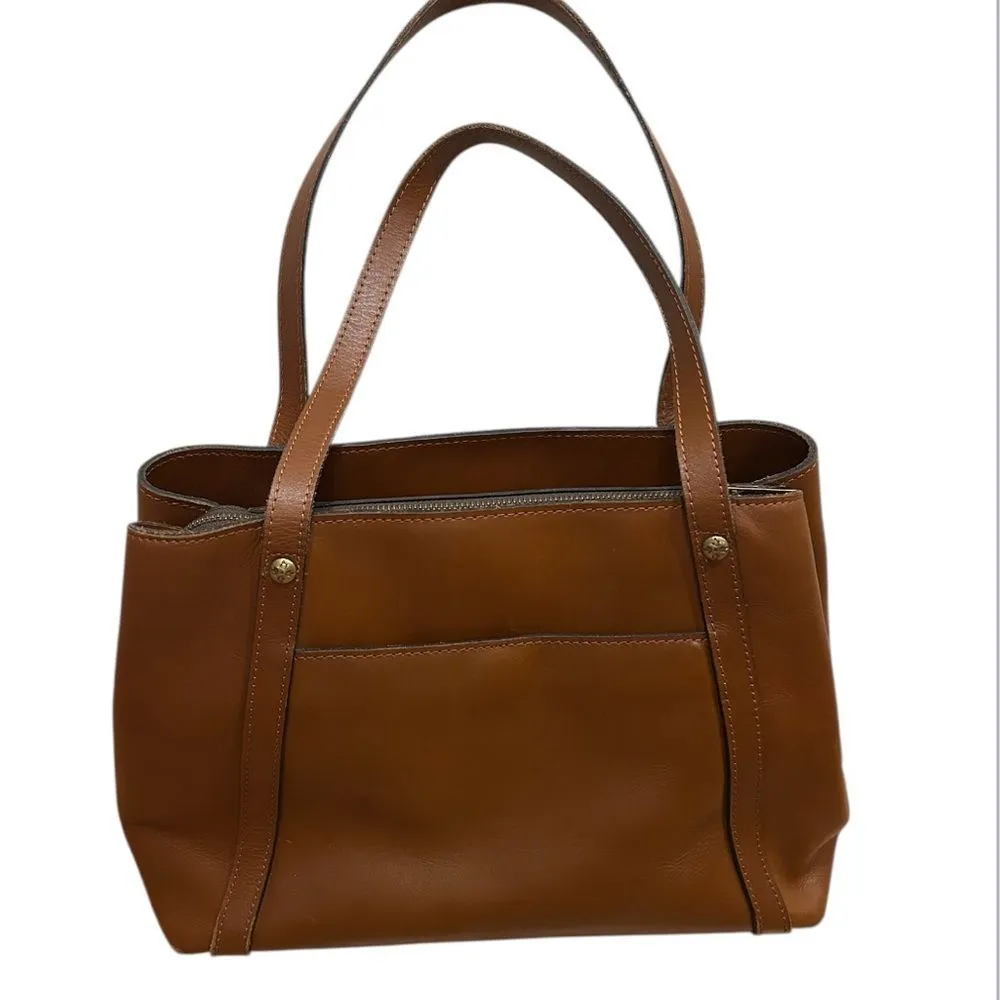 Patricia Nash Heritage Tan Chantilly Vegan Shoulder Bag Style P64501 MSRP 269.00 - Image 2