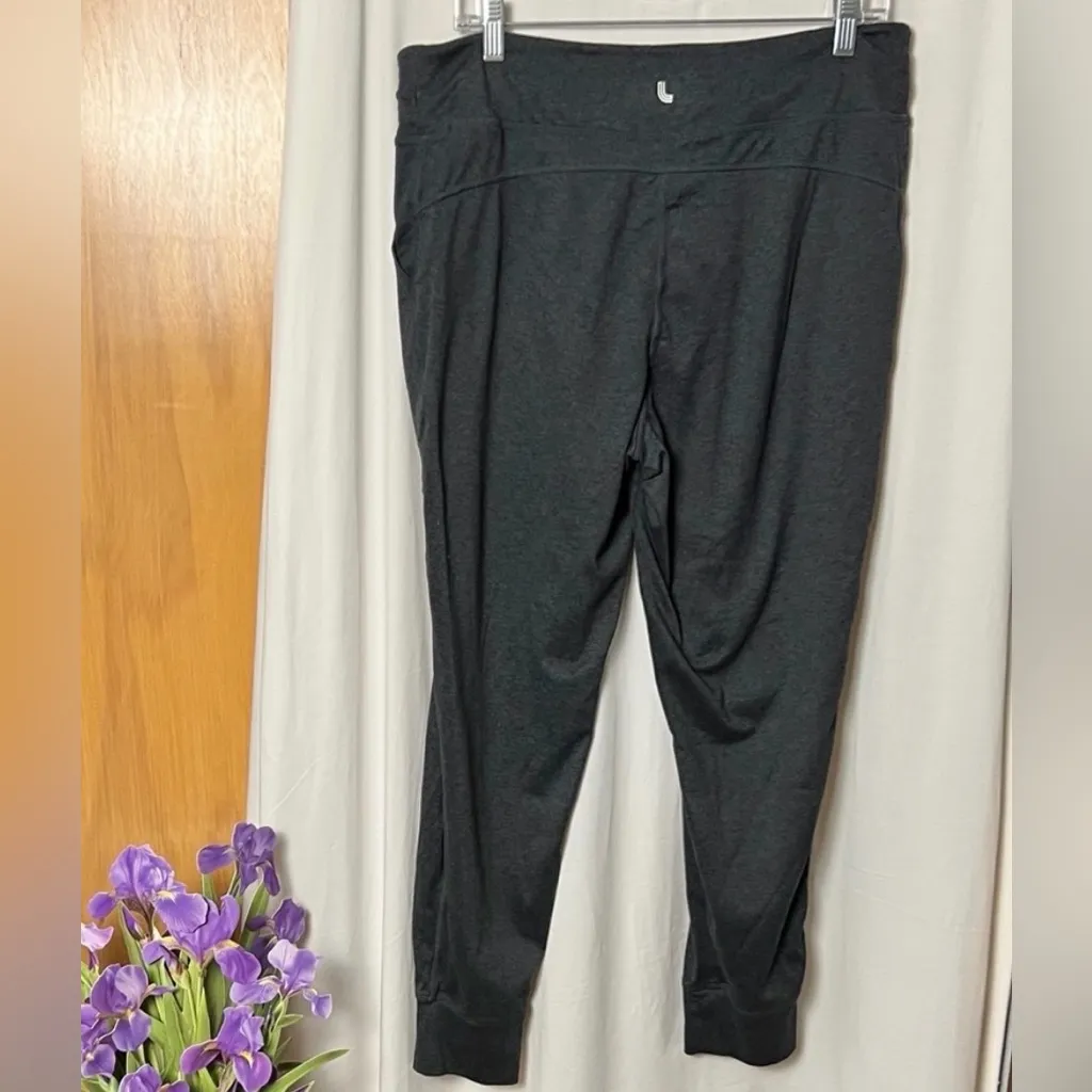 Lole  Charcoal High Waist Jogger Pants Size Large - Image 5