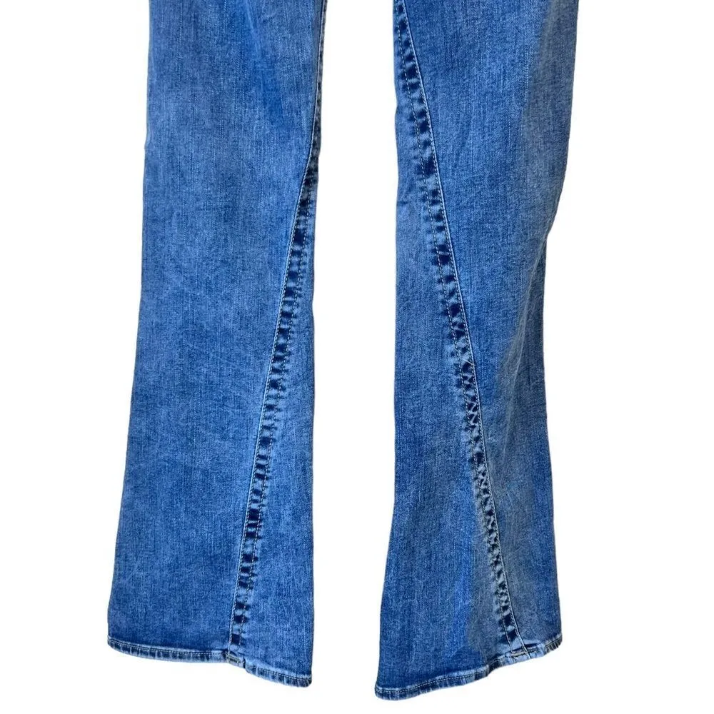 True Religion Joey Mid Rise Flared Jeans - Image 14